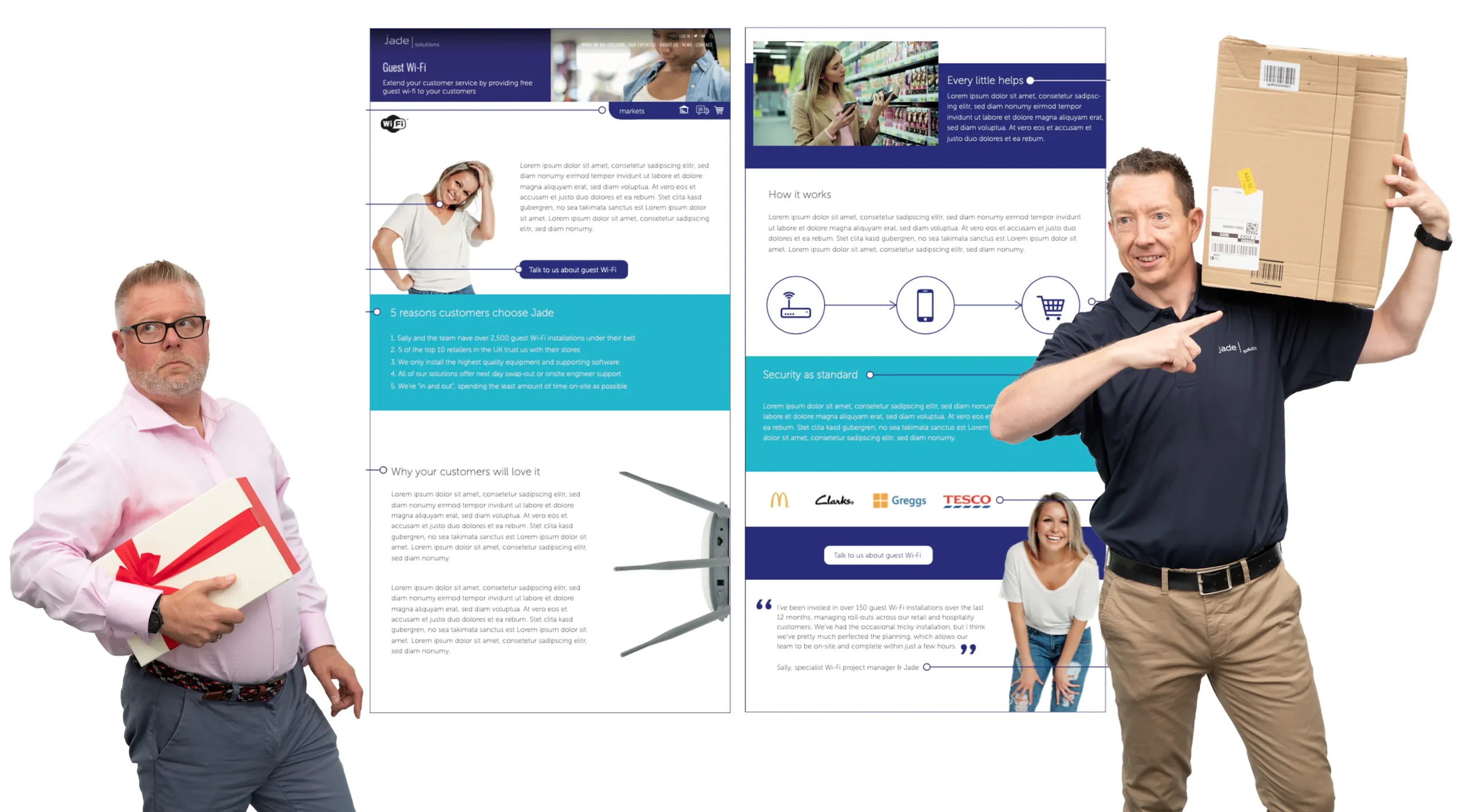 Jade Solutions rebranding project
